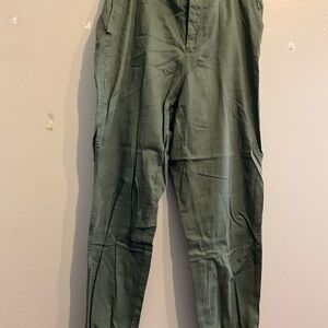 Women's Olive Green Cargo Pants
